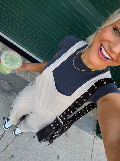 McCall Fall Overalls// Stone